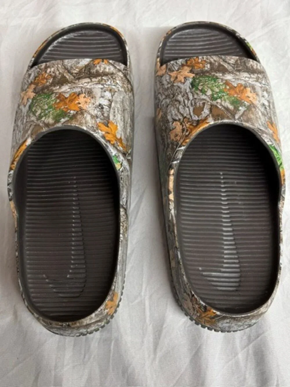 Nike Calm Slide Realtree Camo Baroque Brown Men's US 9
